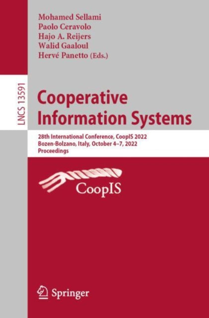 Book cover of: Cooperative Information Systems. By: Mohamed Sellami