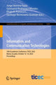 Book cover of: Information and Communication Technologies. By: Herrera-Tapia Jorge