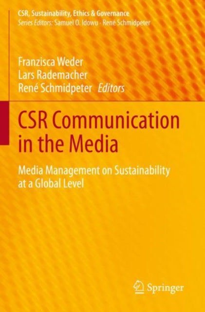 Book cover of: CSR Communication in the Media