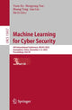 Book cover of: Machine Learning for Cyber Security. By: Yuan Xu