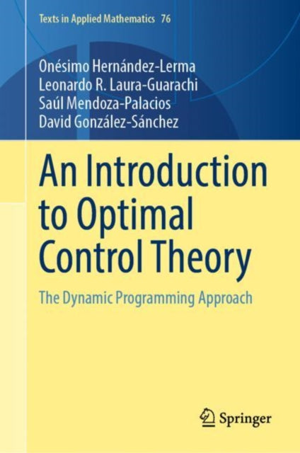 Book cover of: Introduction to Optimal Control Theory. By: Onésimo Hernández-Lerma