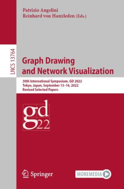 Book cover of: Graph Drawing and Network Visualization. By: Patrizio Angelini