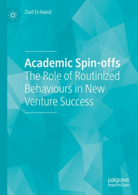 Book cover of: Academic Spin-offs. By: Ziad El-Awad