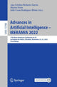 Book cover of: Advances in Artificial Intelligence – IBERAMIA 2022. By: Ana Cristina Bicharra Garcia