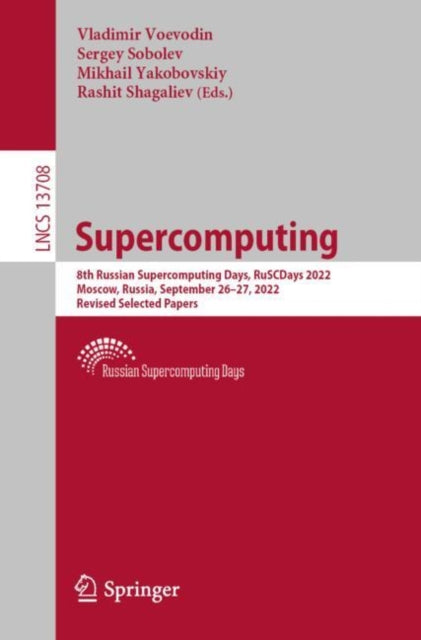 Book cover of: Supercomputing. By: Vladimir Voevodin