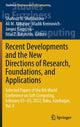 Book cover of: Recent Developments and the New Directions of Research, Foundations, and Applications. By: Shahnaz N. Shahbazova