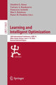 Book cover of: Learning and Intelligent Optimization. By: Dimitris E. Simos