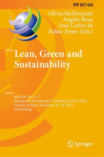 Book cover of: Lean, Green and Sustainability. By: Olivia McDermott