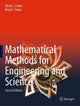 Book cover of: Mathematical Methods for Engineering and Science