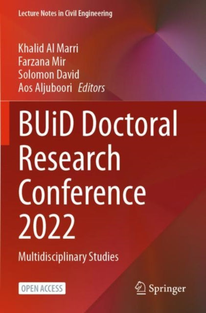 Book cover of: BUiD Doctoral Research Conference 2022. By: Khalid Al Marri
