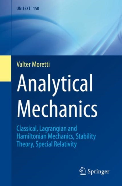 Book cover of: Analytical Mechanics. By: Valter Moretti