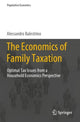 Book cover of: Economics of Family Taxation. By: Alessandro Balestrino