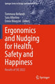 Book cover of: Ergonomics and Nudging for Health, Safety and Happiness