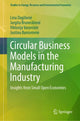 Book cover of: Circular Business Models in the Manufacturing Industry. By: Lina Dagilienė
