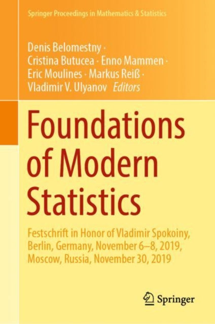 Book cover of: Foundations of Modern Statistics. By: Denis Belomestny