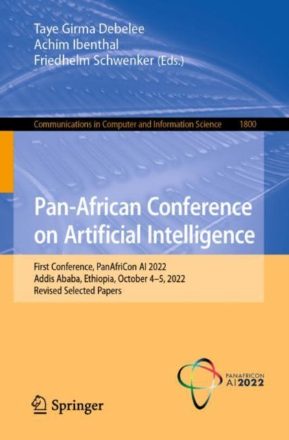 Book cover of: Pan-African Conference on Artificial Intelligence. By: Taye Girma Debelee