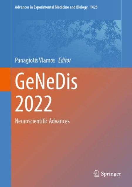 Book cover of: GeNeDis 2022. By: Panagiotis Vlamos