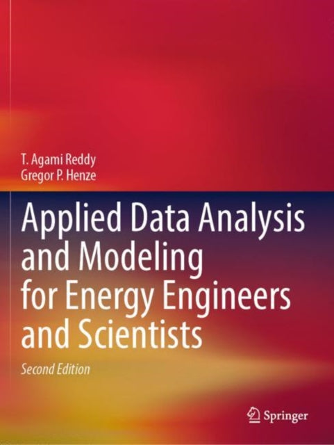 Book cover of: Applied Data Analysis and Modeling for Energy Engineers and Scientists