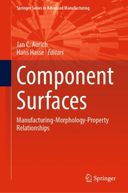 Book cover of: Component Surfaces. By: Jan C. Aurich