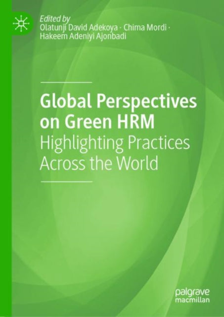 Book cover of: Global Perspectives on Green HRM. By: Olatunji David Adekoya