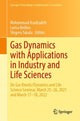 Book cover of: Gas Dynamics with Applications in Industry and Life Sciences. By: Mohammad Asadzadeh