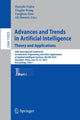 Book cover of: Advances and Trends in Artificial Intelligence. Theory and Applications. By: Hamido Fujita