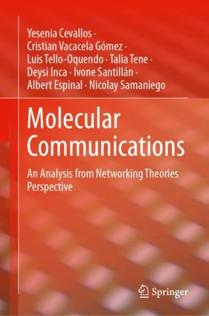Book cover of: Molecular Communications. By: Yesenia Cevallos