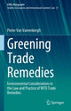 Book cover of: Greening Trade Remedies. By: Pieter Van Vaerenbergh
