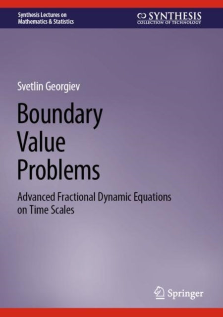 Book cover of: Boundary Value Problems. By: Svetlin Georgiev