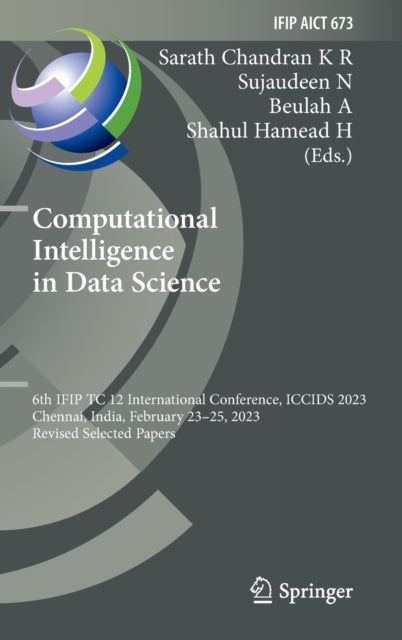 Book cover of: Computational Intelligence in Data Science. By: Sarath Chandran K R