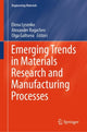 Book cover of: Emerging Trends in Materials Research and Manufacturing Processes. By: Elena Lysenko