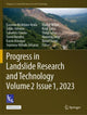 Book cover of: Progress in Landslide Research and Technology, Volume 2 Issue 1, 2023. By: Irasema Alcántara-Ayala