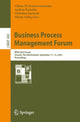 Book cover of: Business Process Management Forum. By: Chiara Di Francescomarino