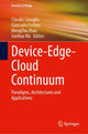 Book cover of: Device-Edge-Cloud Continuum. By: Claudio Savaglio