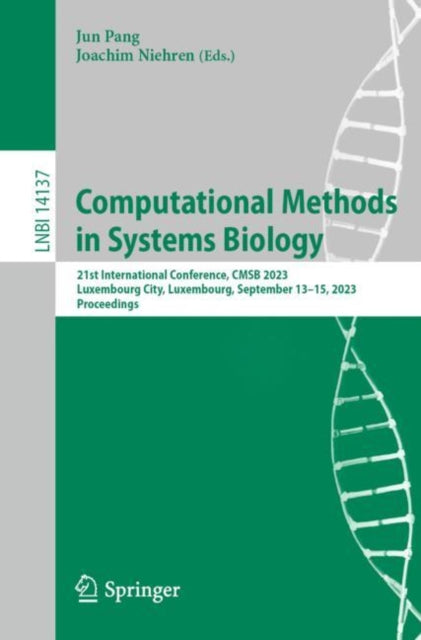Book cover of: Computational Methods in Systems Biology. By: Jun Pang