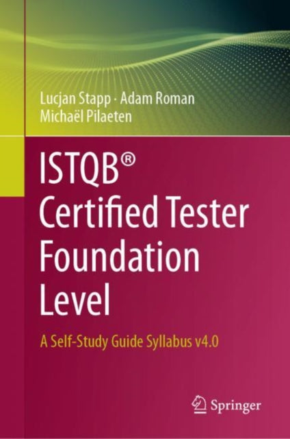Book cover of: ISTQB® Certified Tester Foundation Level. By: Lucjan Stapp
