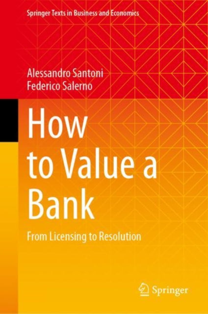 Book cover of: How to Value a Bank. By: Alessandro Santoni