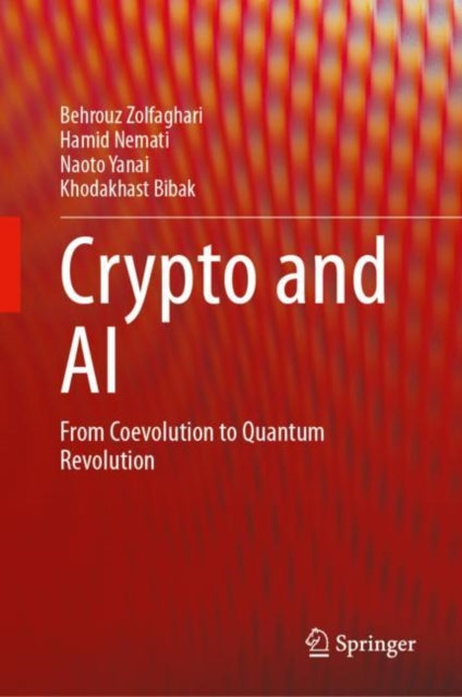 Book cover of: Crypto and AI. By: Behrouz Zolfaghari