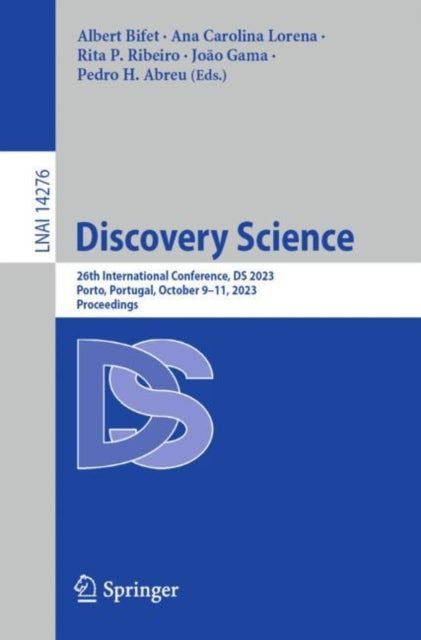 Book cover of: Discovery Science. By: Albert Bifet