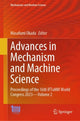 Book cover of: Advances in Mechanism and Machine Science. By: Masafumi Okada