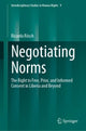 Book cover of: Negotiating Norms. By: Ricarda Rösch
