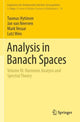 Book cover of: Analysis in Banach Spaces. By: Tuomas Hytönen