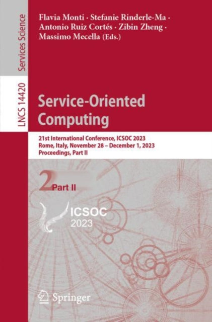 Book cover of: Service-Oriented Computing. By: Flavia Monti