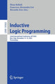 Book cover of: Inductive Logic Programming. By: Elena Bellodi