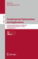 Book cover of: Combinatorial Optimization and Applications. By: Weili Wu
