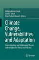 Book cover of: Climate Change, Vulnerabilities and Adaptation. By: Abha Lakshmi Singh
