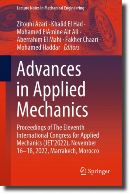 Book cover of: Advances in Applied Mechanics. By: Zitouni Azari