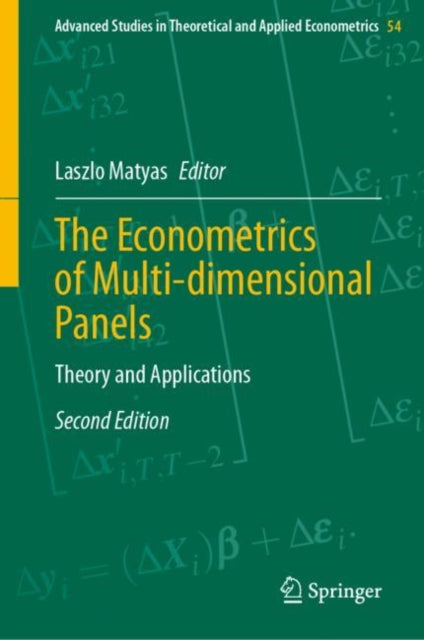 Book cover of: Econometrics of Multi-dimensional Panels. By: Laszlo Matyas