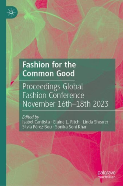 Book cover of: Fashion for the Common Good. By: Isabel Cantista