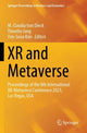Book cover of: XR and Metaverse